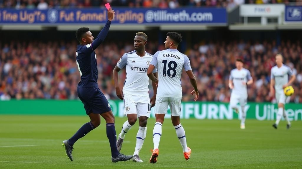 切尔西3-0完胜却再染红 詹姆斯力挺队友：纪律问题被夸大